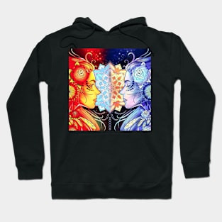 Fire and ice Hoodie